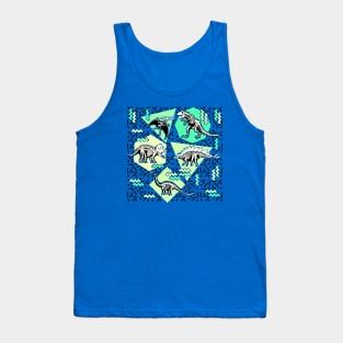 Dinosaur Skeletons Tank Top